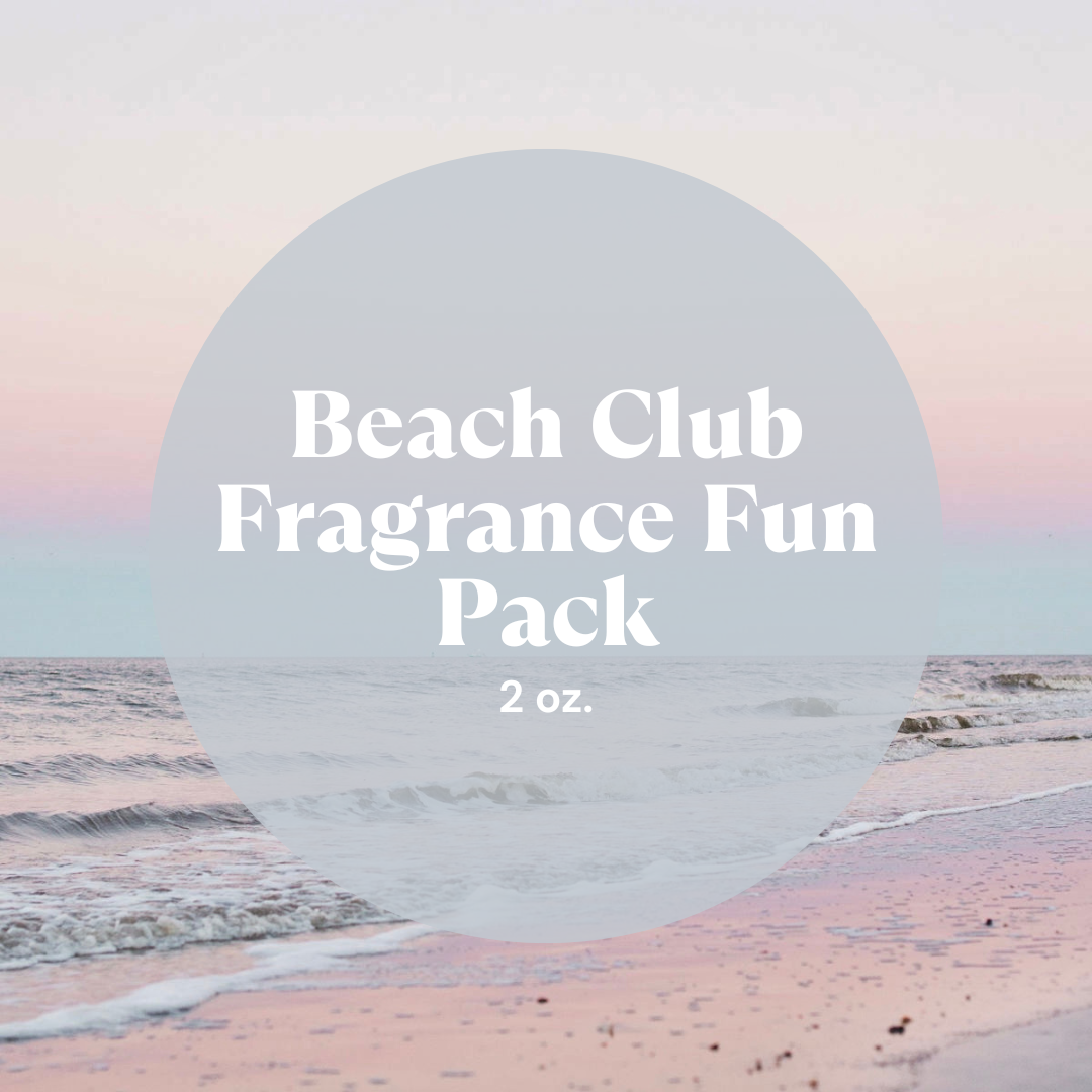 Beach Club Fragrance 2 oz. Fragrance Oil Fun Pack Porter Candle