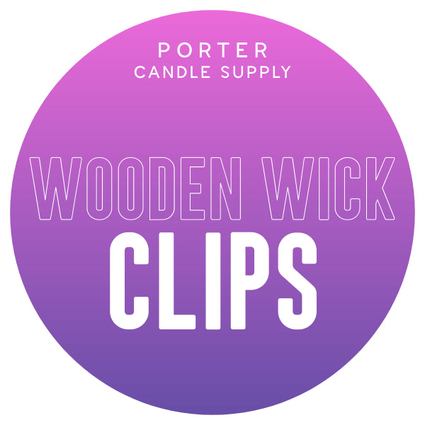 Wooden Candle Wicks & Flat Wick Clips – Boowan Nicole